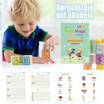 [COMPRA 1 Y LLEVA 4] MAGIC KIDS - LIBROS DIVERTIDOS CON PLUMA MÁGICA PARA APRENDER JUGANDO